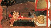 UCCELLO, Paolo Miracle of the Desecrated Host (Scene 6) wt painting